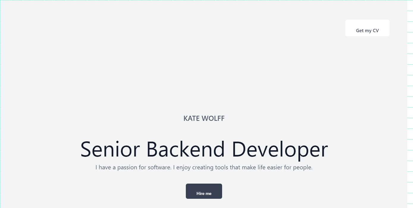 Proto - Portfolio template