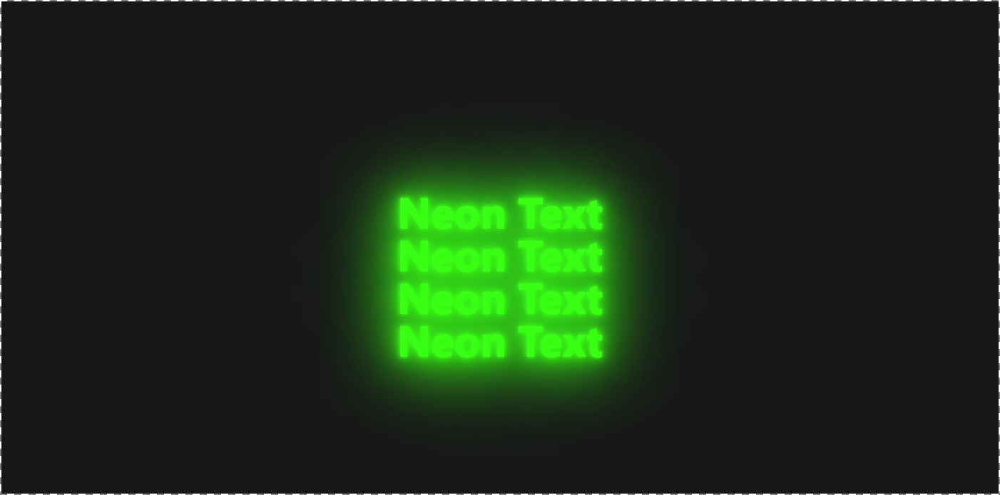 Neon Text with CSS and Tailwind