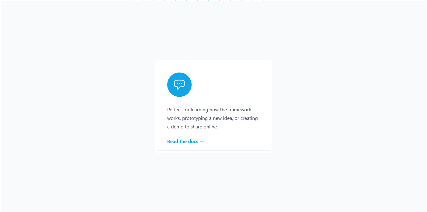 Card with hover effect